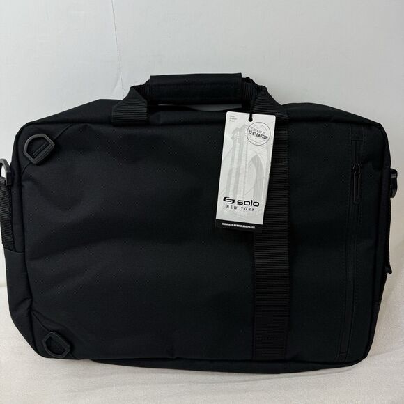 Solo New York Highpass Hybrid Briefcase Backpack NWT - Picture 12 of 13